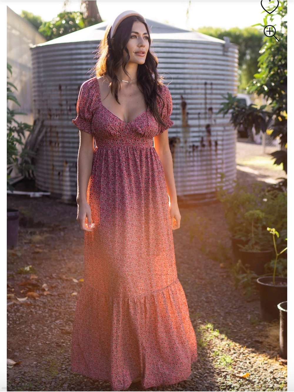 Stunning Floral Maternity Friendly Dress